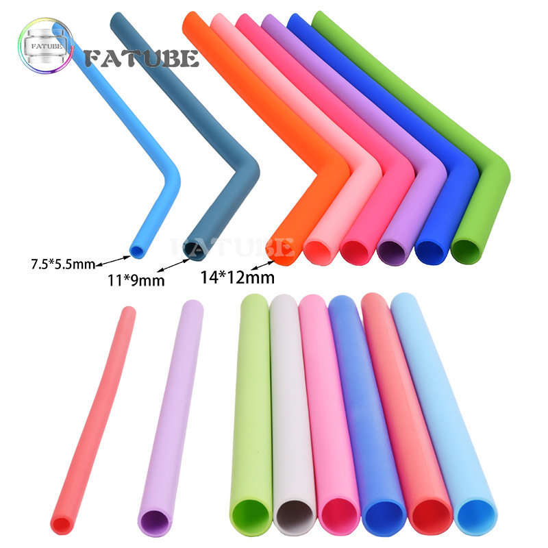 Coupling 8Mm - 10 Pezzi Cannucce in Silicone Fatube,