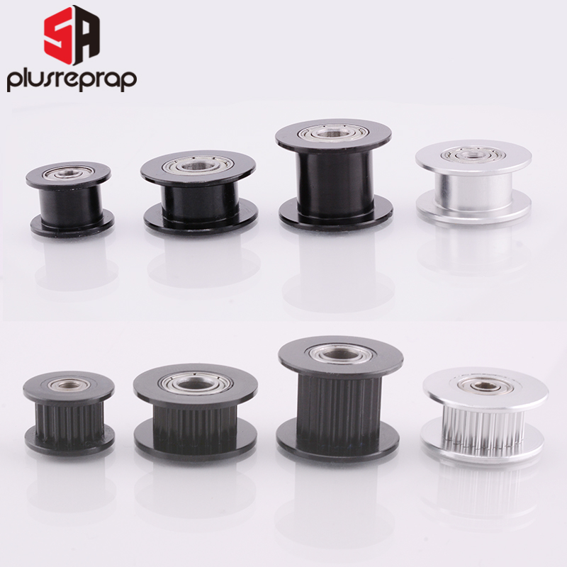 Gt2 Belt - 10 pz GT2 puleggia dentata folle