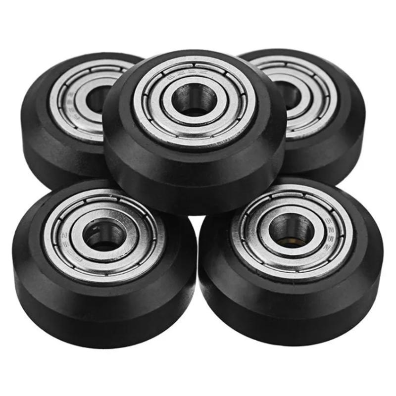 V Slot Wheel - Ruota in Plastica POM CNC Grande
