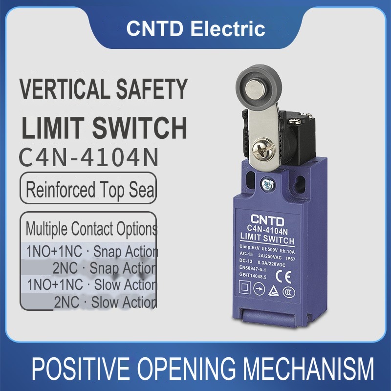 Limit Switch - CNTD C4N-4104N Interruttore di sicurezza verticale