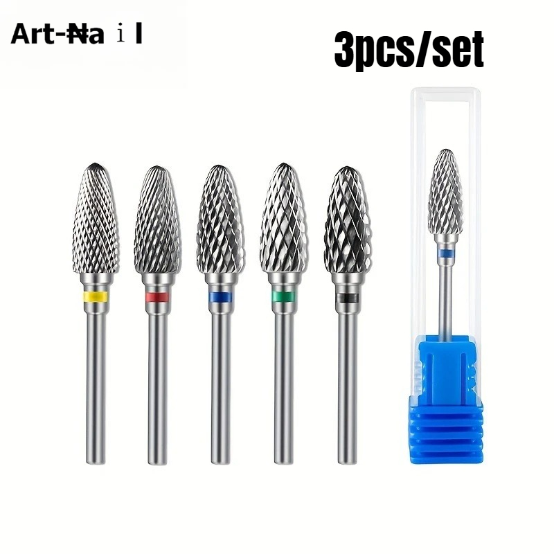 Carbide End Mill - 3 pezzi di punte per trapano