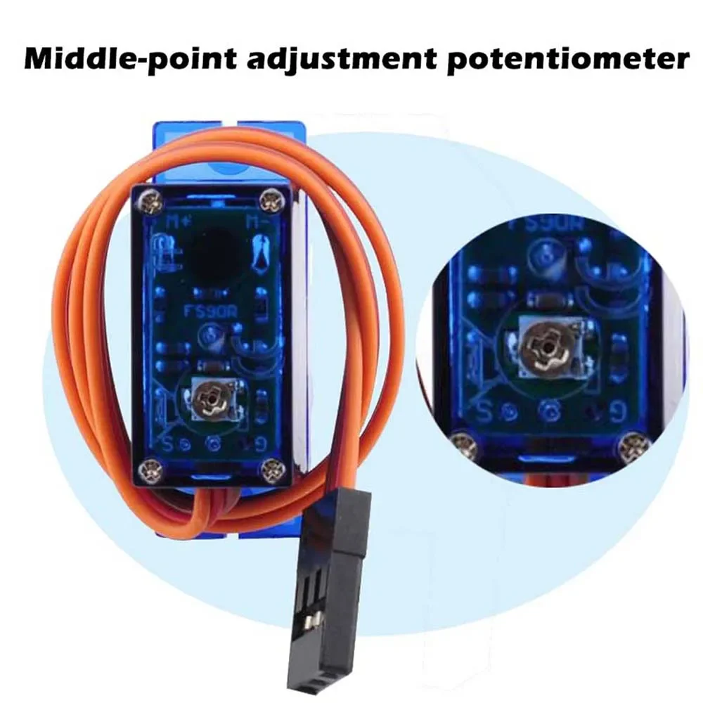Servo 9G - Feetech FS90R, micro servomotore digitale da