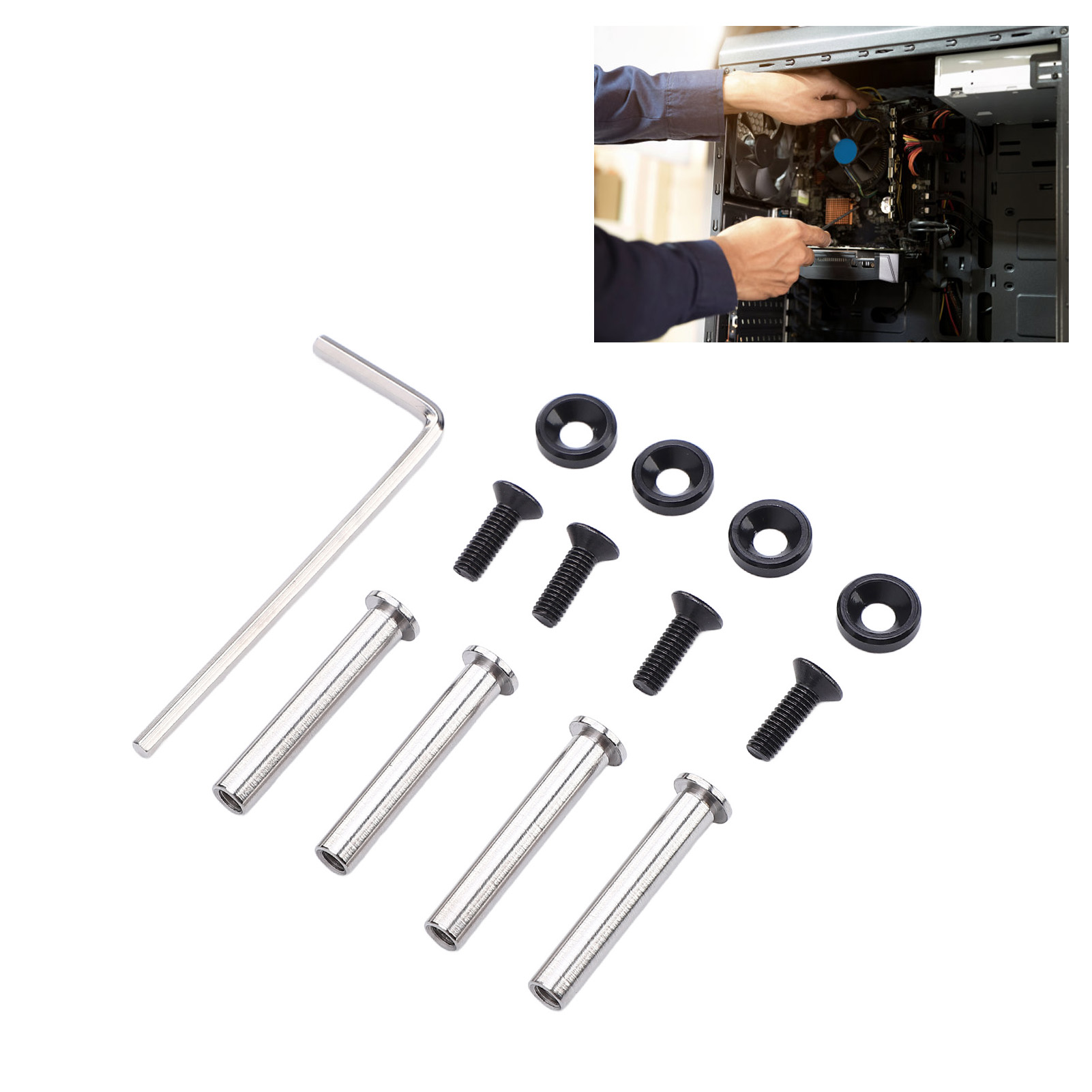 Aluminium Extrusion - Kit viti ventola CPU Viti ventola
