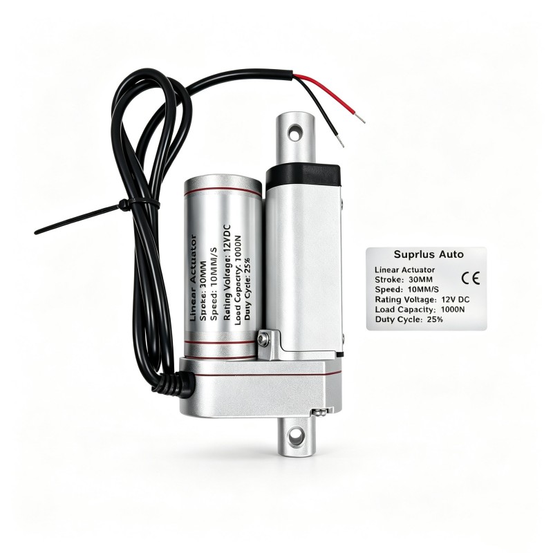 Limit Switch - Attuatore lineare DC 12/24V, corsa 30mm,