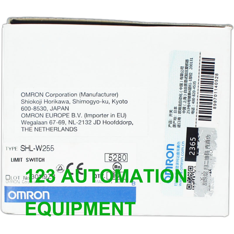 Limit Switch - Autentico finecorsa OMRON SHL-W55 SHL-W155 SHL-W255