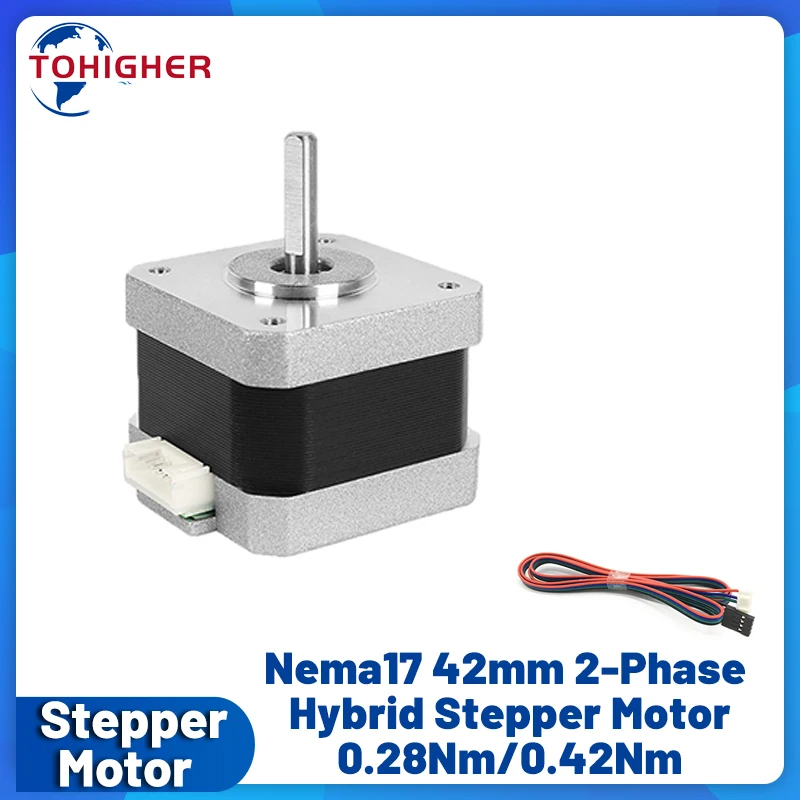 Stepper Motor Nema17 - Motore Stepper Nema17 42 a 4