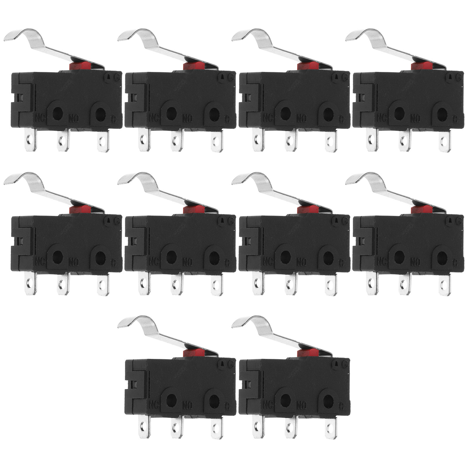 Limit Switch - 10 interruttori a leva con microinterruttore,