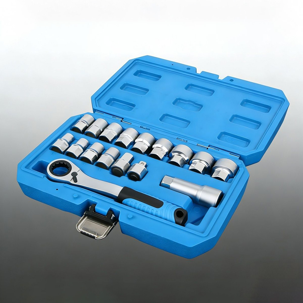 Cnc Bits - Set di 17 Chiavi a Bussola