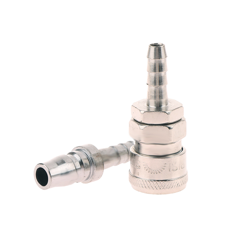 Coupling 8Mm - 2 pz Raccordo Pneumatico Standard Europeo
