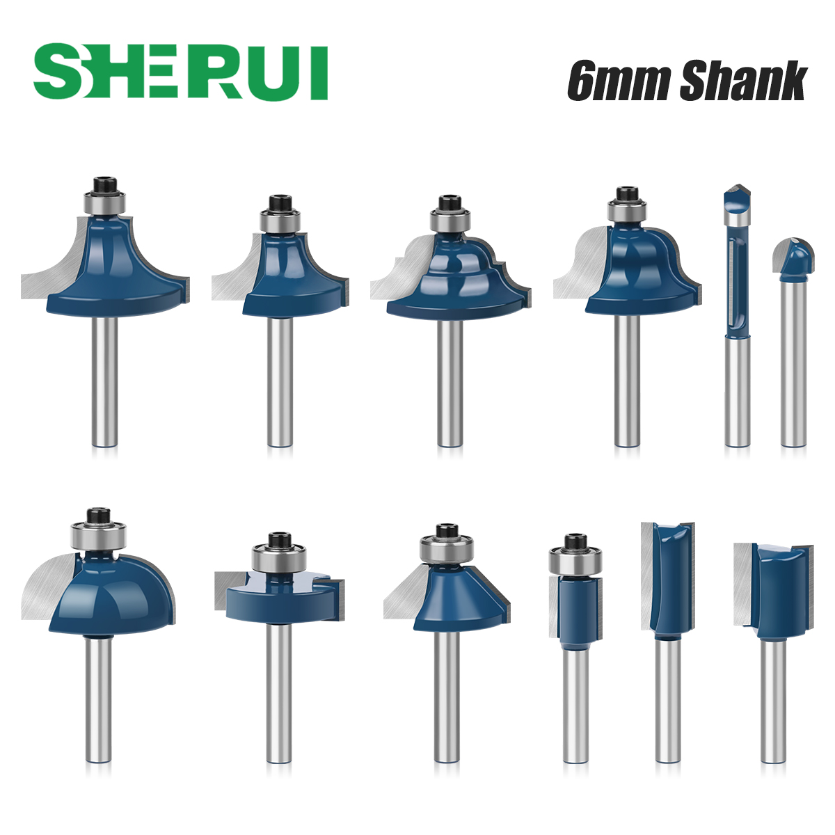 Set di punte per router con ga - End Mill Set recensione e prezzo