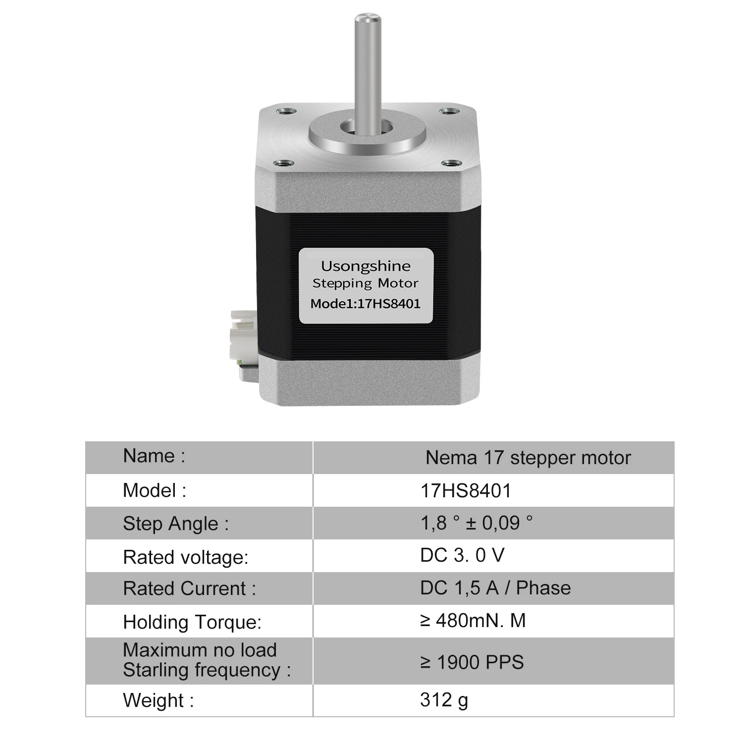 Motore passo-passo Usongshine  - Stepper Motor Nema17 recensione e prezzo