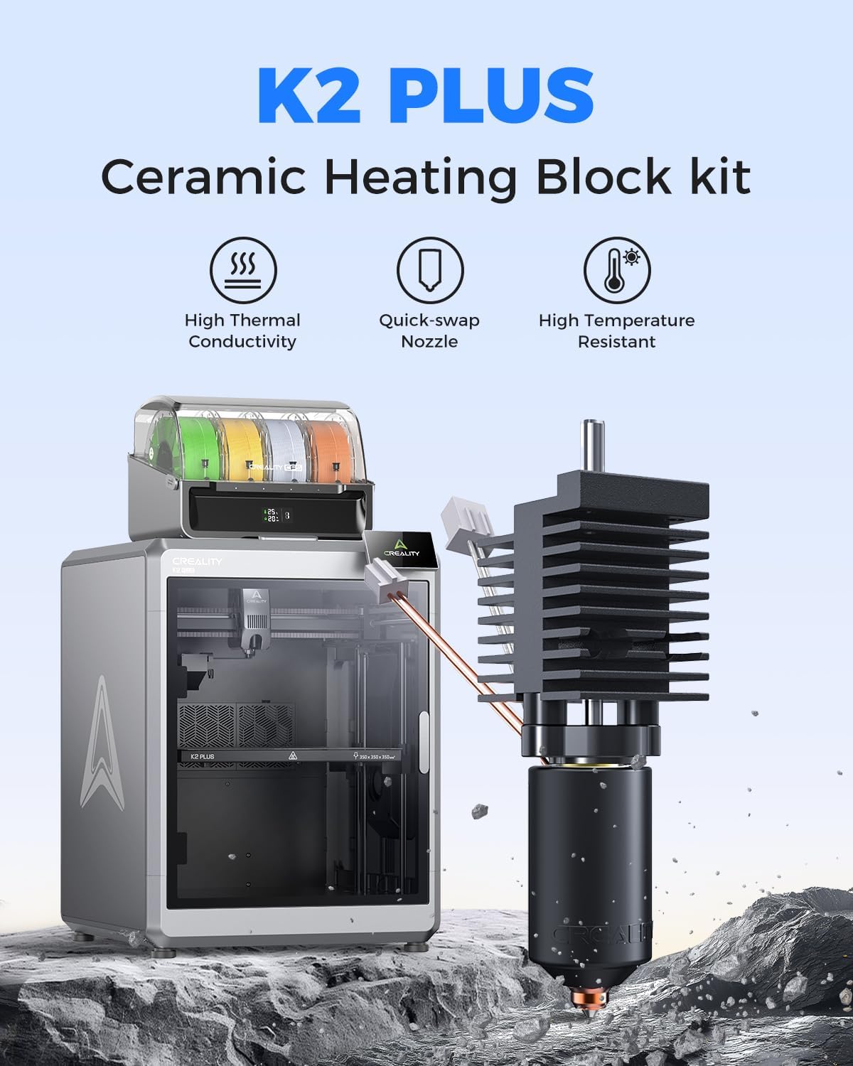 Kit Hotend in Ceramica Crealit - Aluminium Profile 2020 recensione e prezzo