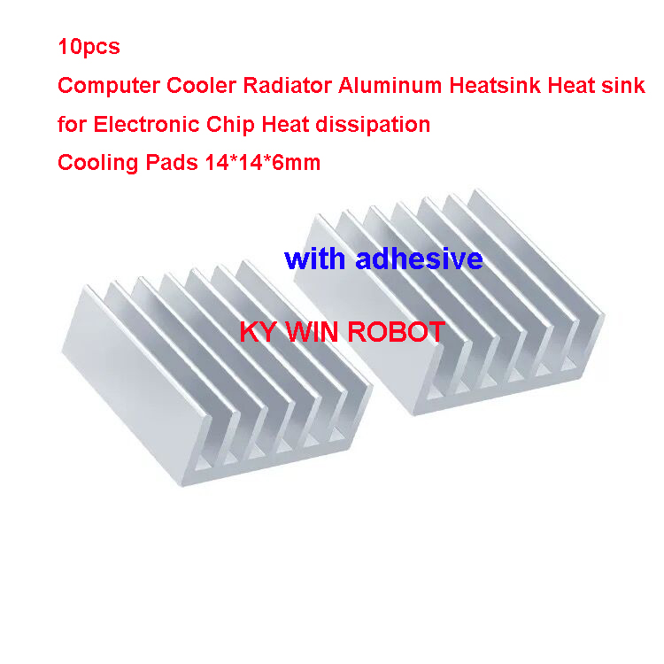 10 Pezzi Mini Dissipatore di C - Aluminium Extrusion recensione e prezzo
