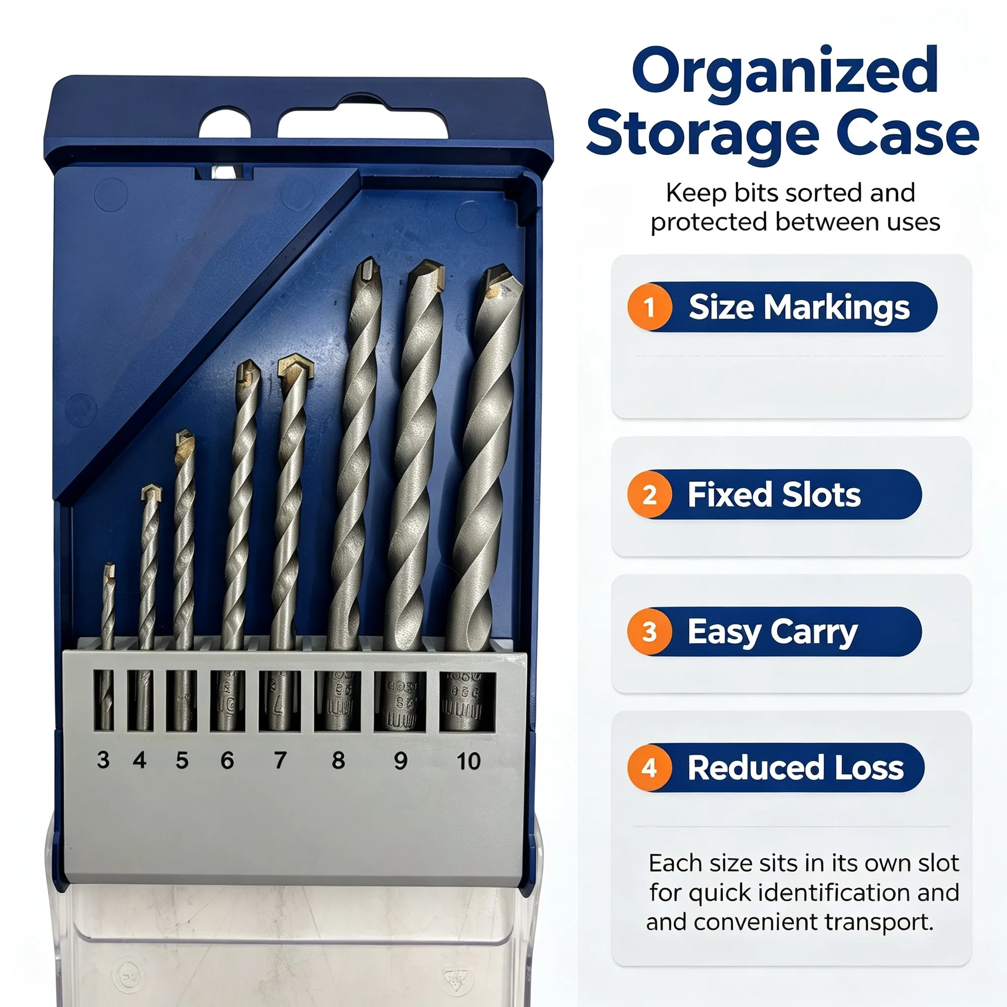 1-8 pezzi/lotto Punte da trapa - Drill Bit Set recensione e prezzo