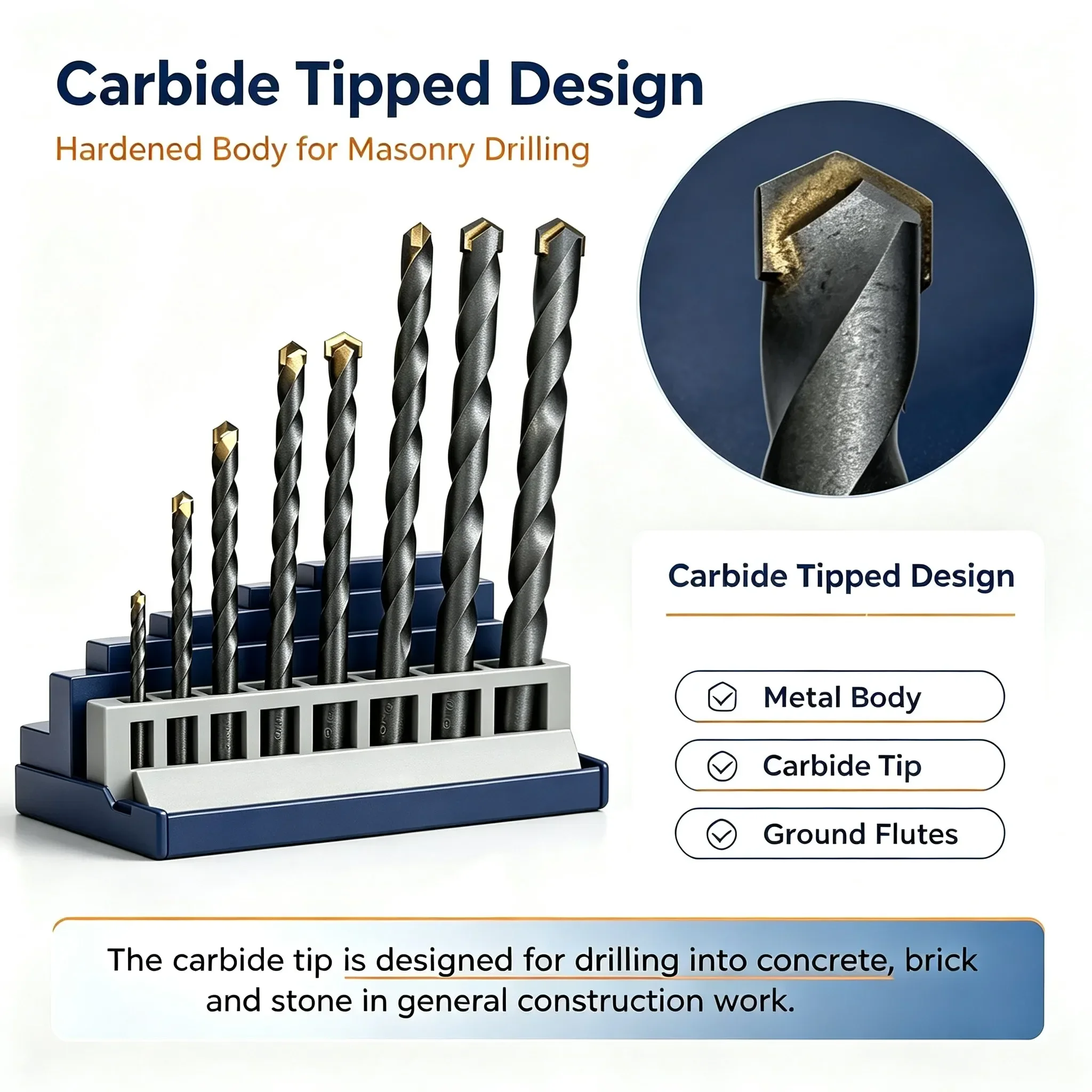 1-8 pezzi/lotto Punte da trapa - Drill Bit Set recensione e prezzo