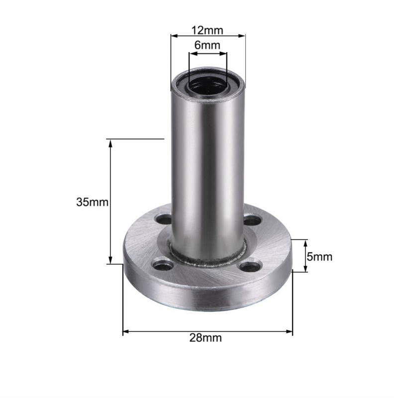4 pezzi/confezione Lmf8uu Lmf1 - Lm8Uu Bearing recensione e prezzo