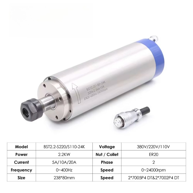 Motore mandrino raffreddato ad - Water Cooled Spindle recensione e prezzo