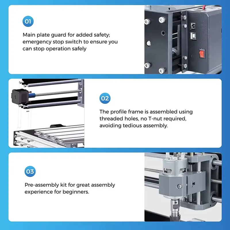 Fresatrice CNC TWOTREES 3018 c - 3018 Aluminium Cnc recensione e prezzo