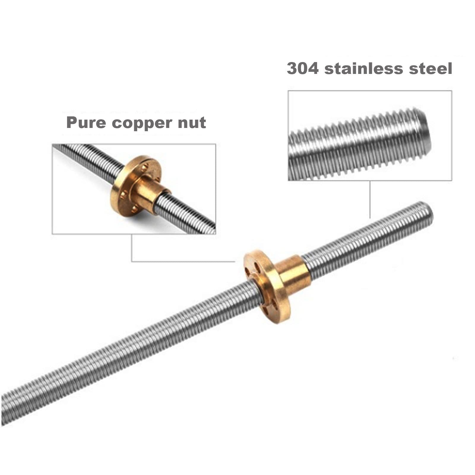 Vite trapezoidale T10 in accia - Lead Screw 8Mm recensione e prezzo