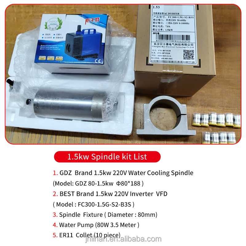 GDZ-80-1.5 ER11 24000rpm 220V  - Water Cooled Spindle recensione e prezzo