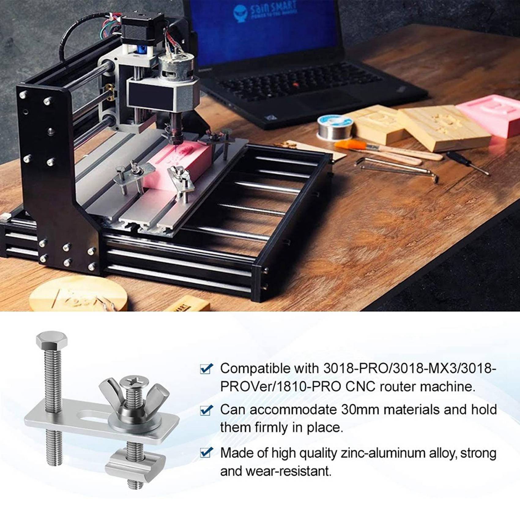 Set di 8 Morsetti a T A19F, Ki - 3018 Cnc recensione e prezzo