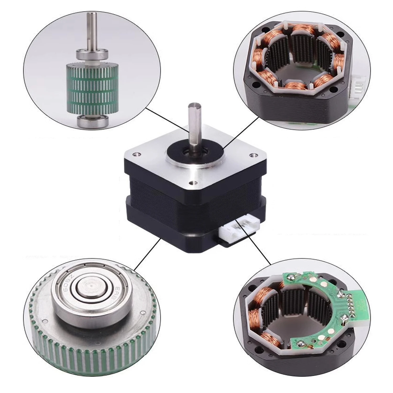 Motore passo-passo Nema17 42BY - Stepper Motor Nema17 recensione e prezzo