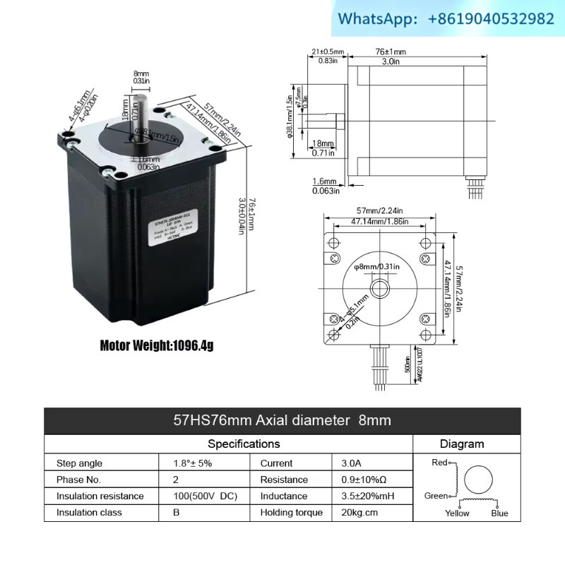 (1 pz) Kit CNC HLTNC 2.2N 2Nm  - Nema23 Stepper recensione e prezzo