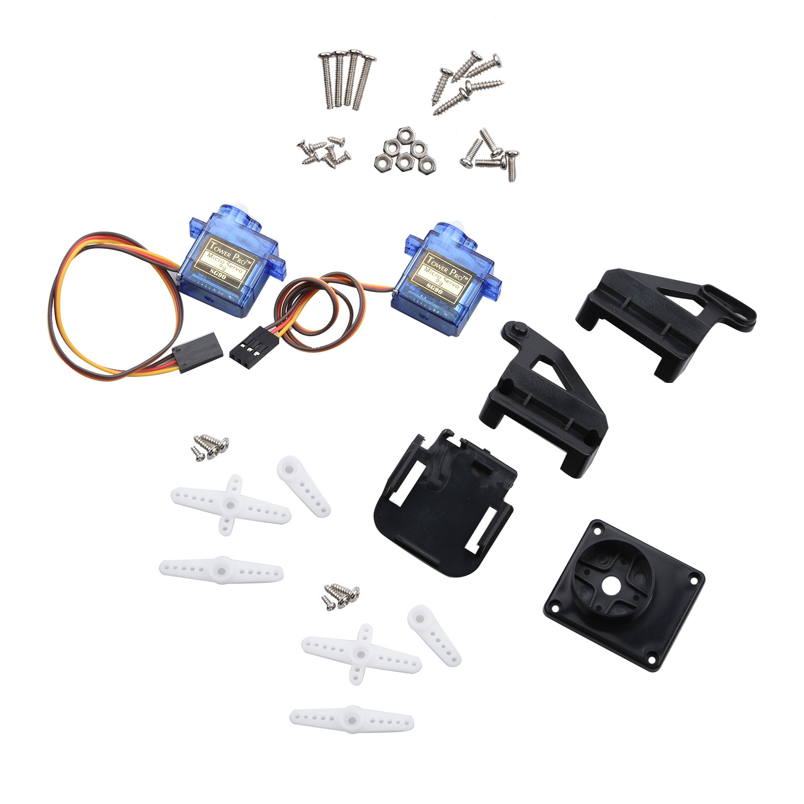 Piattaforma Gimbal in Nylon a  - Servo 9G recensione e prezzo