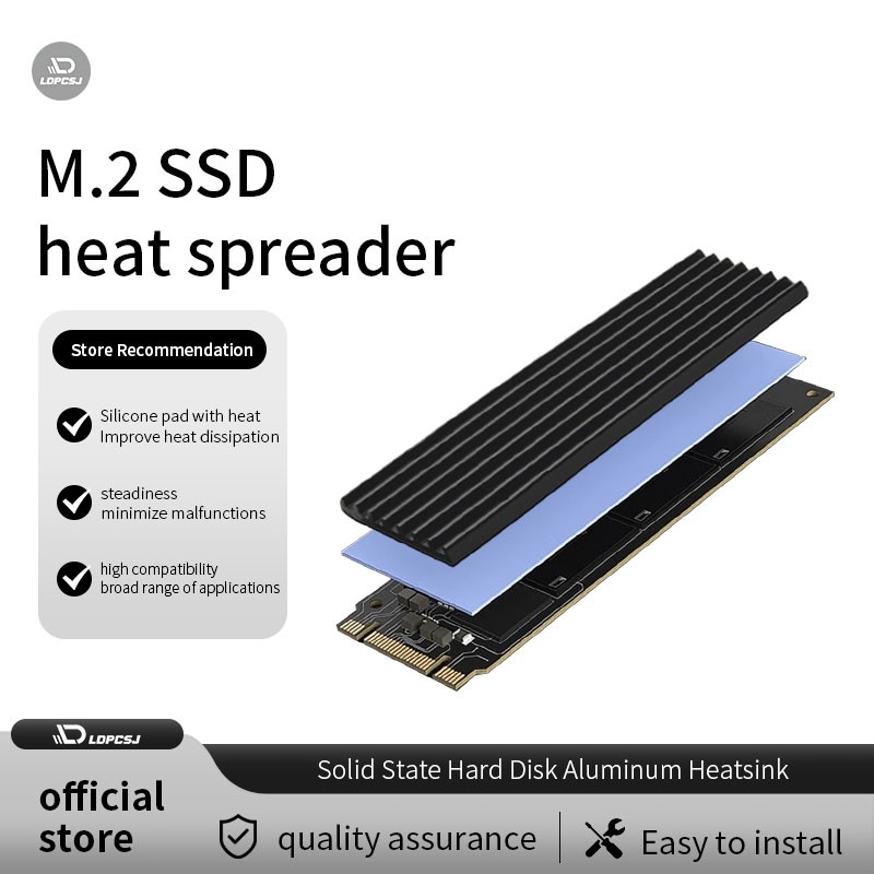 Dissipatore di calore SSD M.2, - Aluminium Extrusion recensione e prezzo