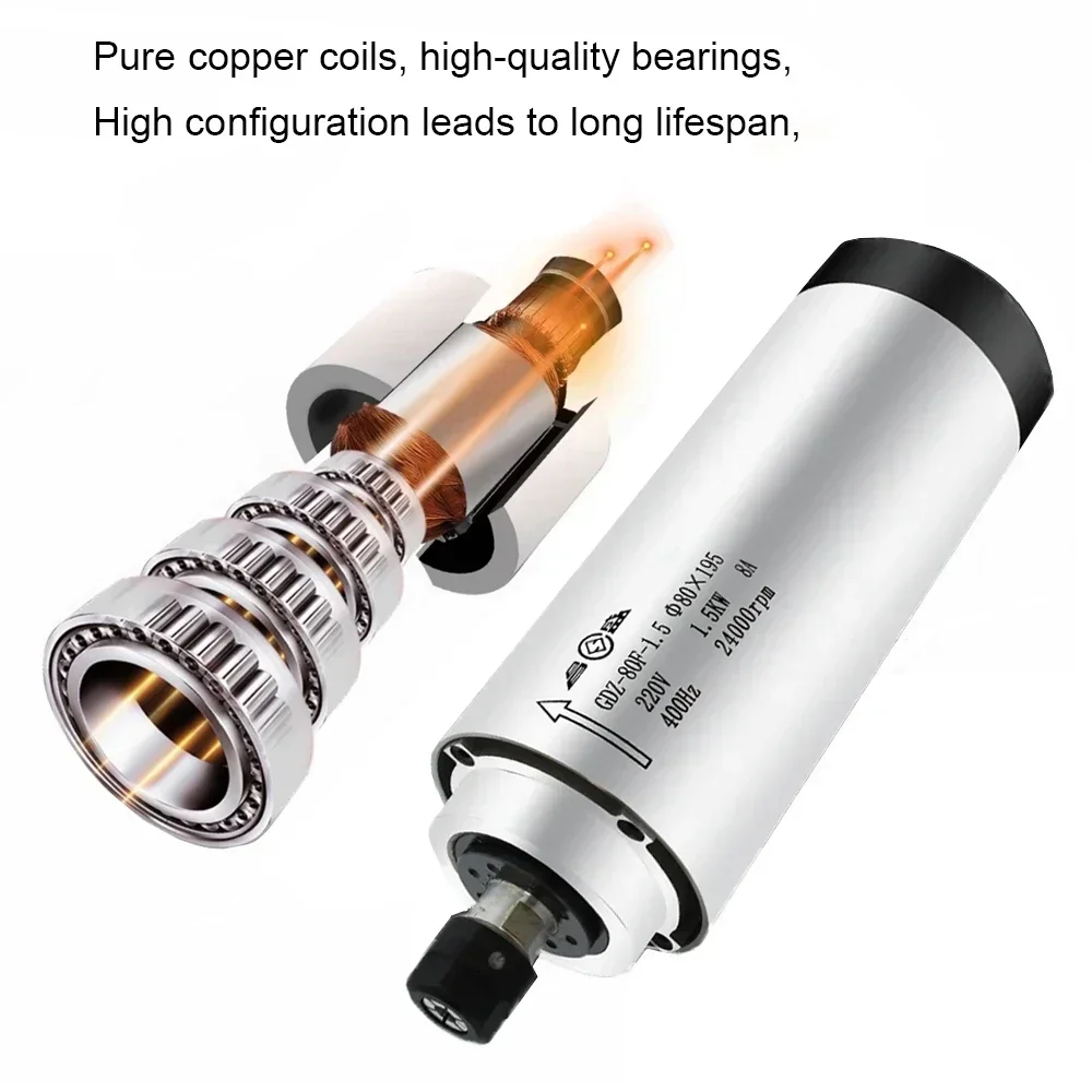 Kit motore mandrino CNC raffre - Water Cooled Spindle recensione e prezzo