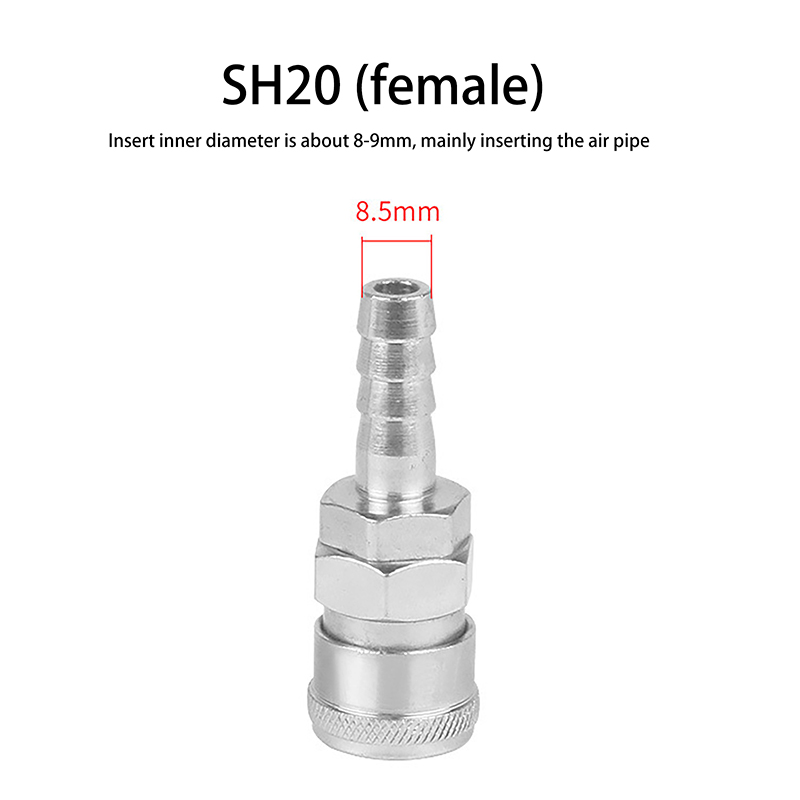 2 pz Raccordo Pneumatico Stand - Coupling 8Mm recensione e prezzo
